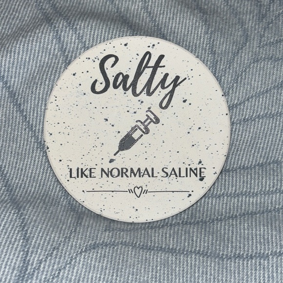 Medical professional/ Nurse themed humorous Ceramic Coasters 3 total - Picture 5 of 6